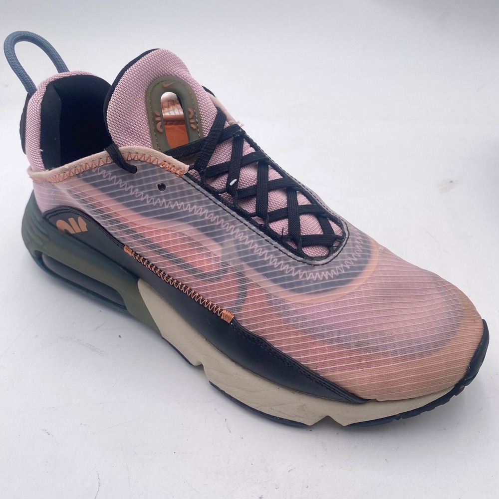 Nike Air Max 2090 Sneakers Womens 8.5 Pink Foam Black CT1876-600 Running Shoes